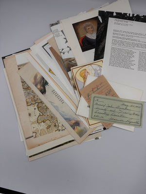Collage Soup 40+ Piece Vintage Ephemera Pack | Antique Papers, Photos & Letters for Junk Journals & Scrapbooking