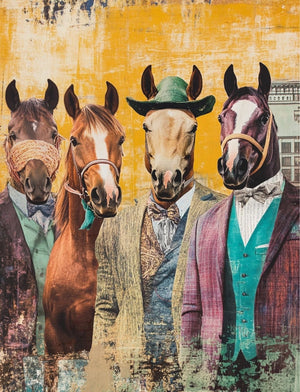 Collage Soup Dressed To Be Wild (eBook) Printable Collage Art of Dressed-Up Animals – 85 Pages