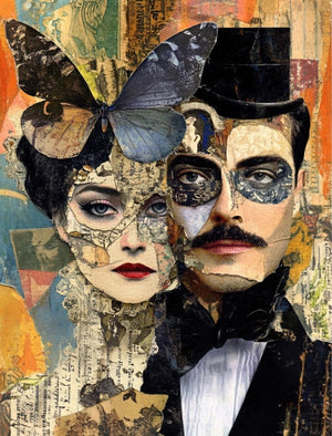 Collage Soup Men Gone Wild (eBook) Artistic Celebration of Masculinity for Collage & Journals – 70 Pages