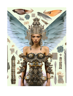Collage Soup Unleash Your Inner Goddess: Special Edition – 55 Empowering Collage Papers
