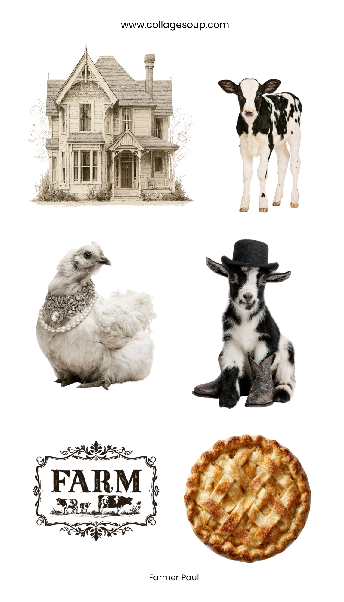 Farmer Paul Sticker Sheet