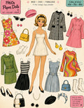 Collage Soup 1960s Paper Dolls Freebie