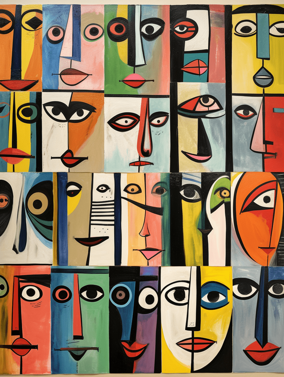 Collage Soup Abstraction Menagerie: Unleash Your Creativity