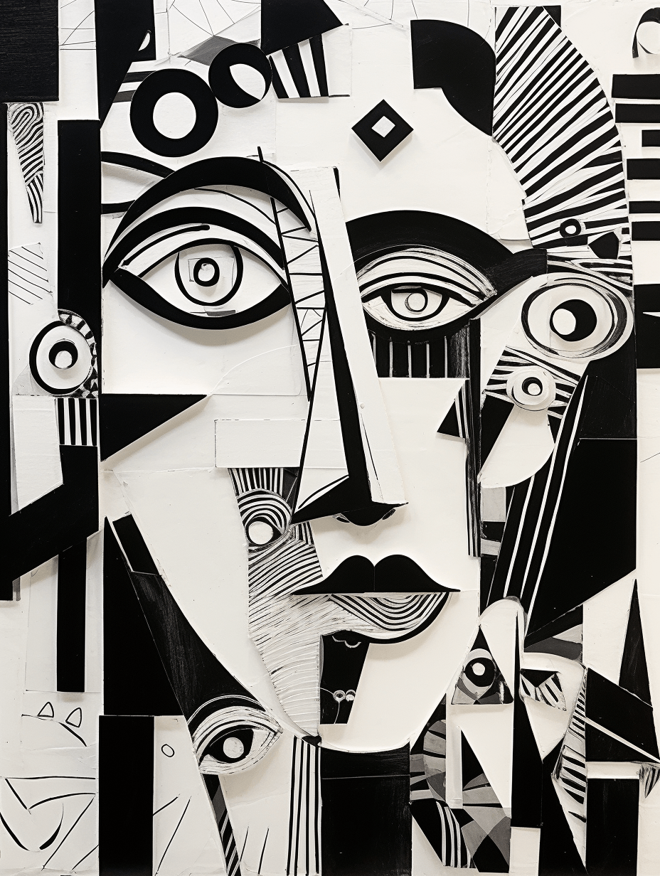 Collage Soup Abstraction Menagerie: Unleash Your Creativity