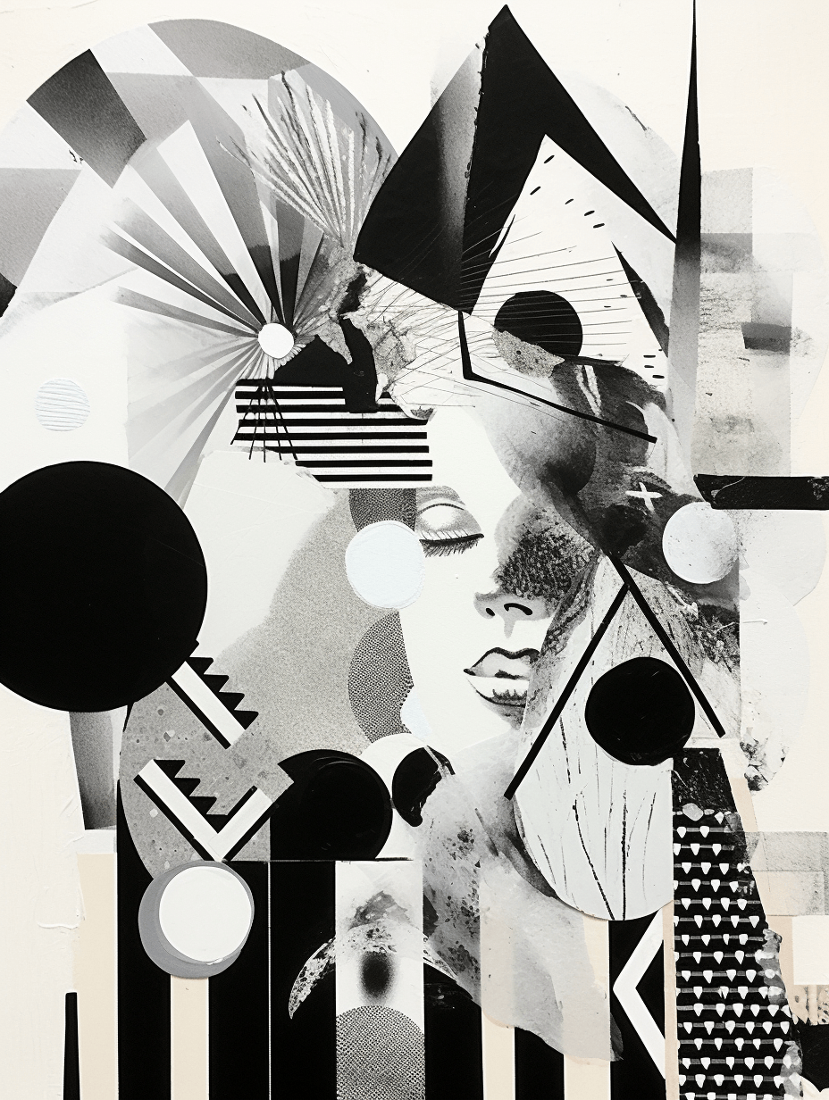 Collage Soup Abstraction Menagerie: Unleash Your Creativity