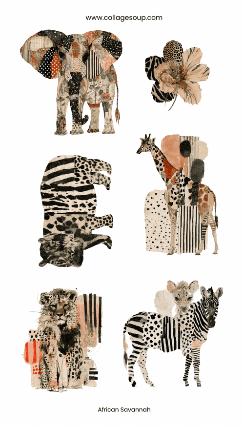 African Savannah Sticker Sheet