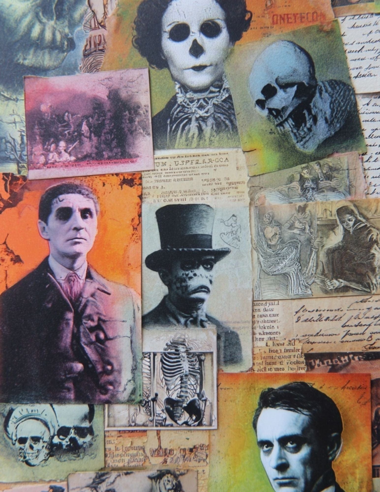 Collage Soup All Hallows Eve (eBook) | 71 Digital Pages of Elegant Halloween Collage Imagery for Print & Crafting