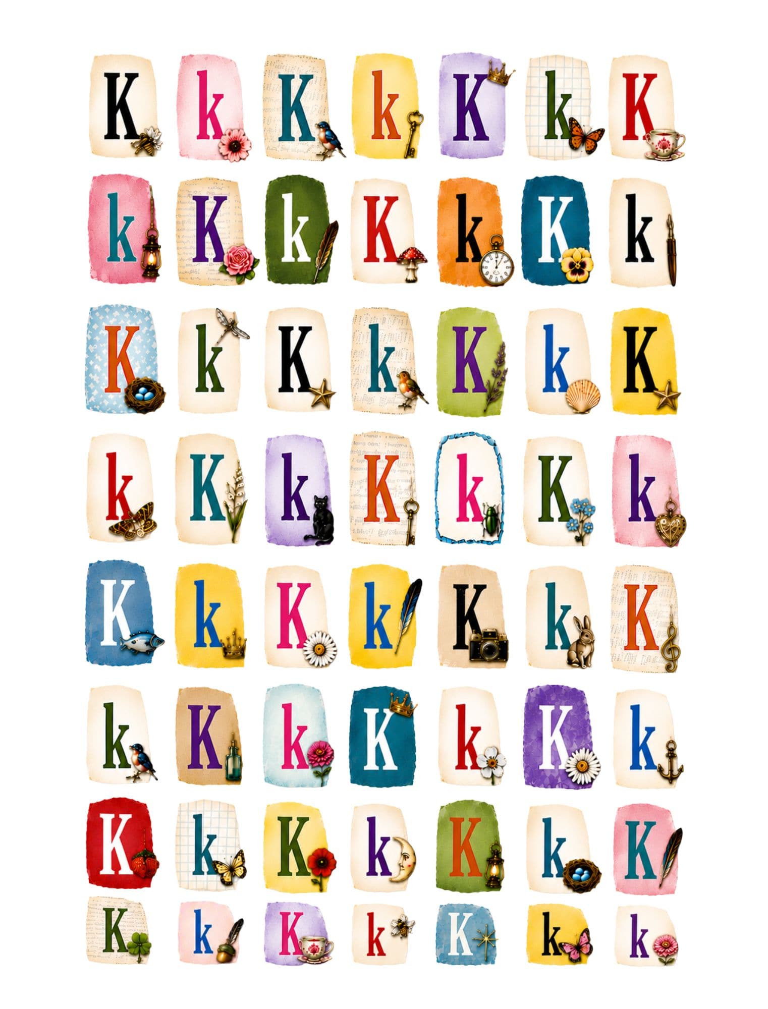 Collage Soup Alphabetica eBook