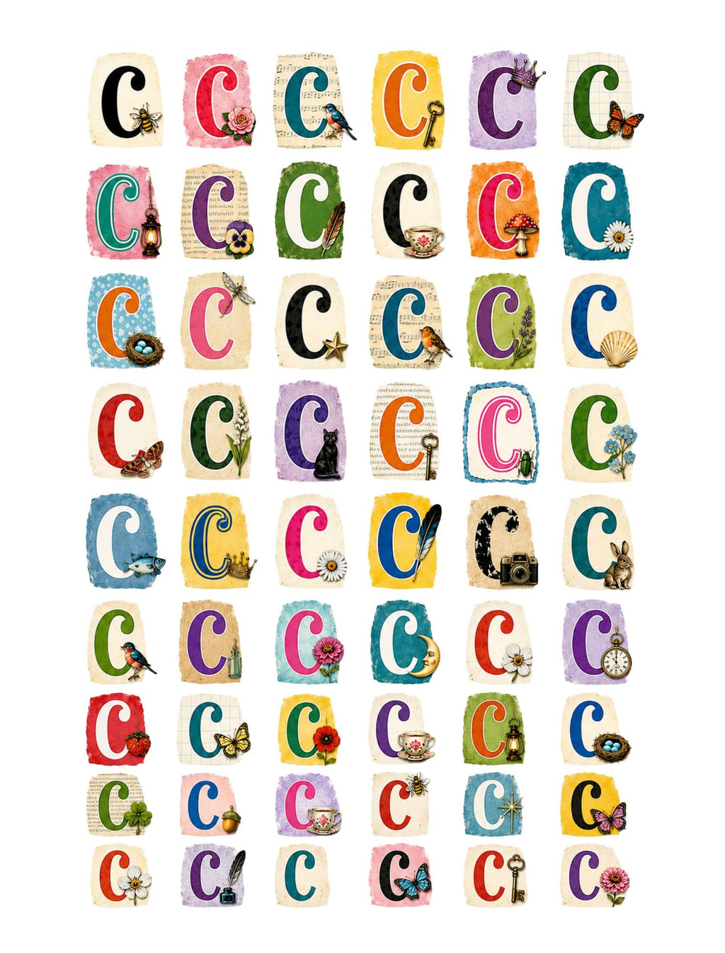 Collage Soup Alphabetica eBook