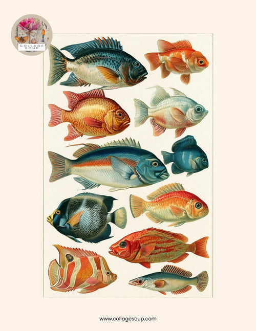 Collage Soup Aquarium Freebie eBook