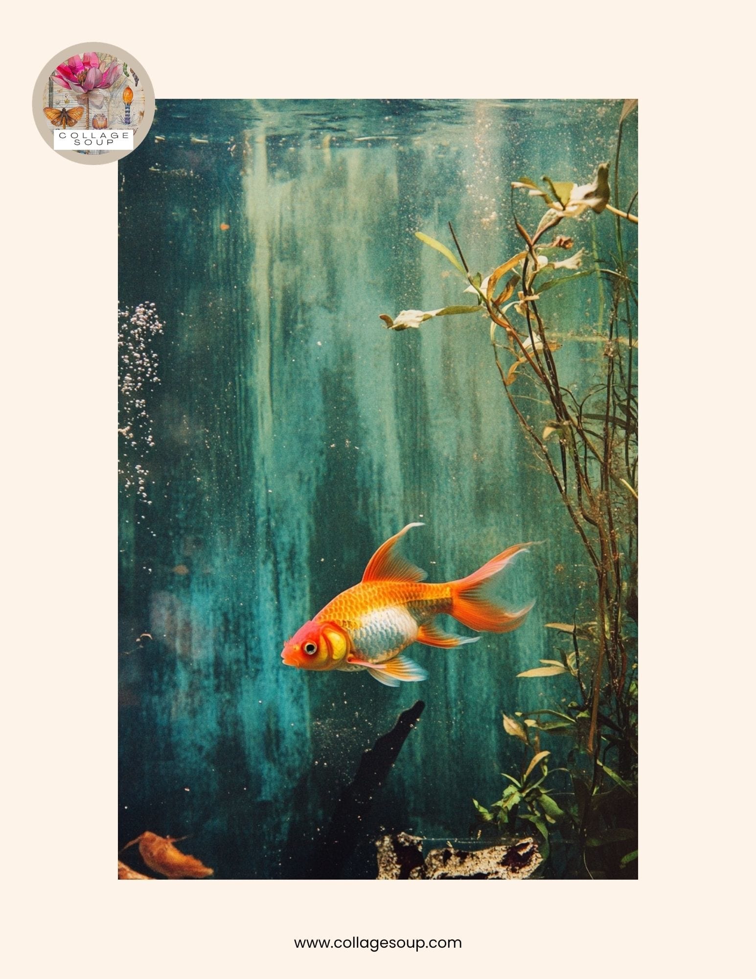 Collage Soup Aquarium Freebie eBook