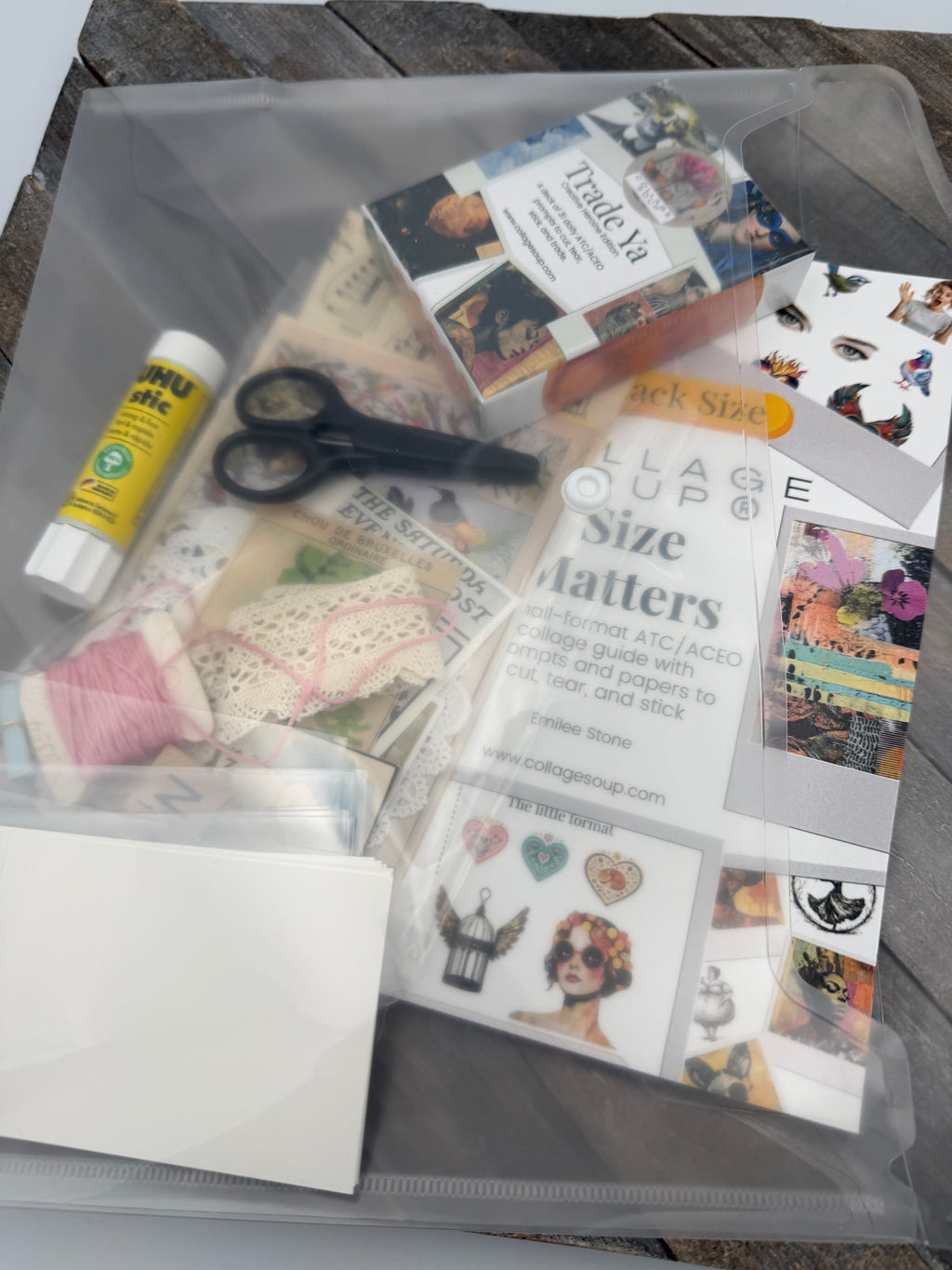 Collage Soup ATC-a-Go-Go Kit