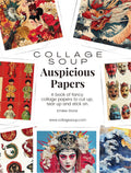 Collage Soup Auspicious Papers