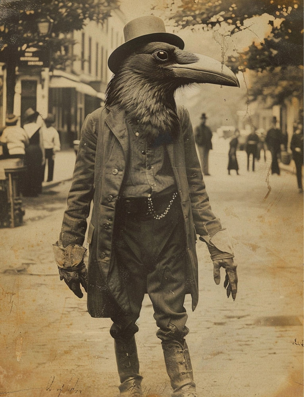 Collage Soup Bird Nerd: 140 Fancy Collage Papers of Stylishly Dressed Birds