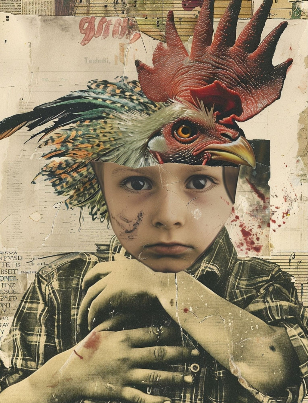 Collage Soup Birds Of A Feather – Whimsical 72-Page Printable eBook