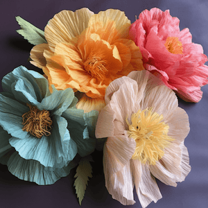 Collage Soup Bloomed & Bemused: Fancy Collage Papers of Faces & Flowers