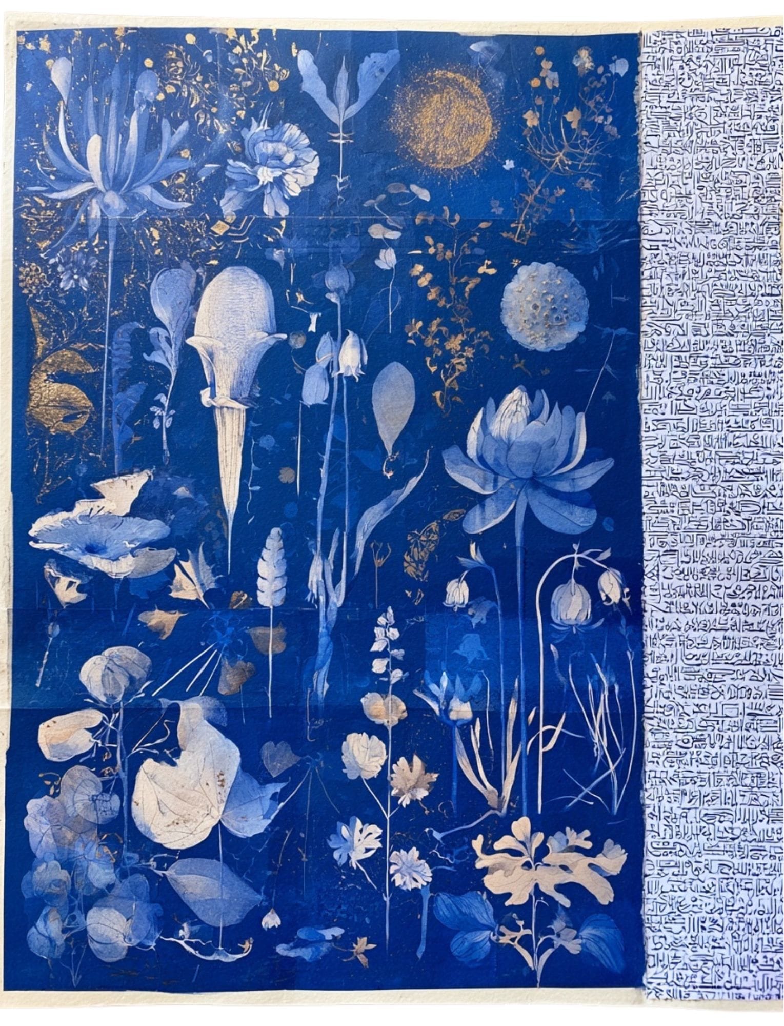 Collage Soup Botanica Obscura — Midnight Garden Collage Papers eBook