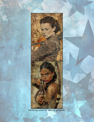 Collage Soup Bravely Being Me (eBook) Empowering Collage Collection of Mythic Feminine Strength – 90 Pages