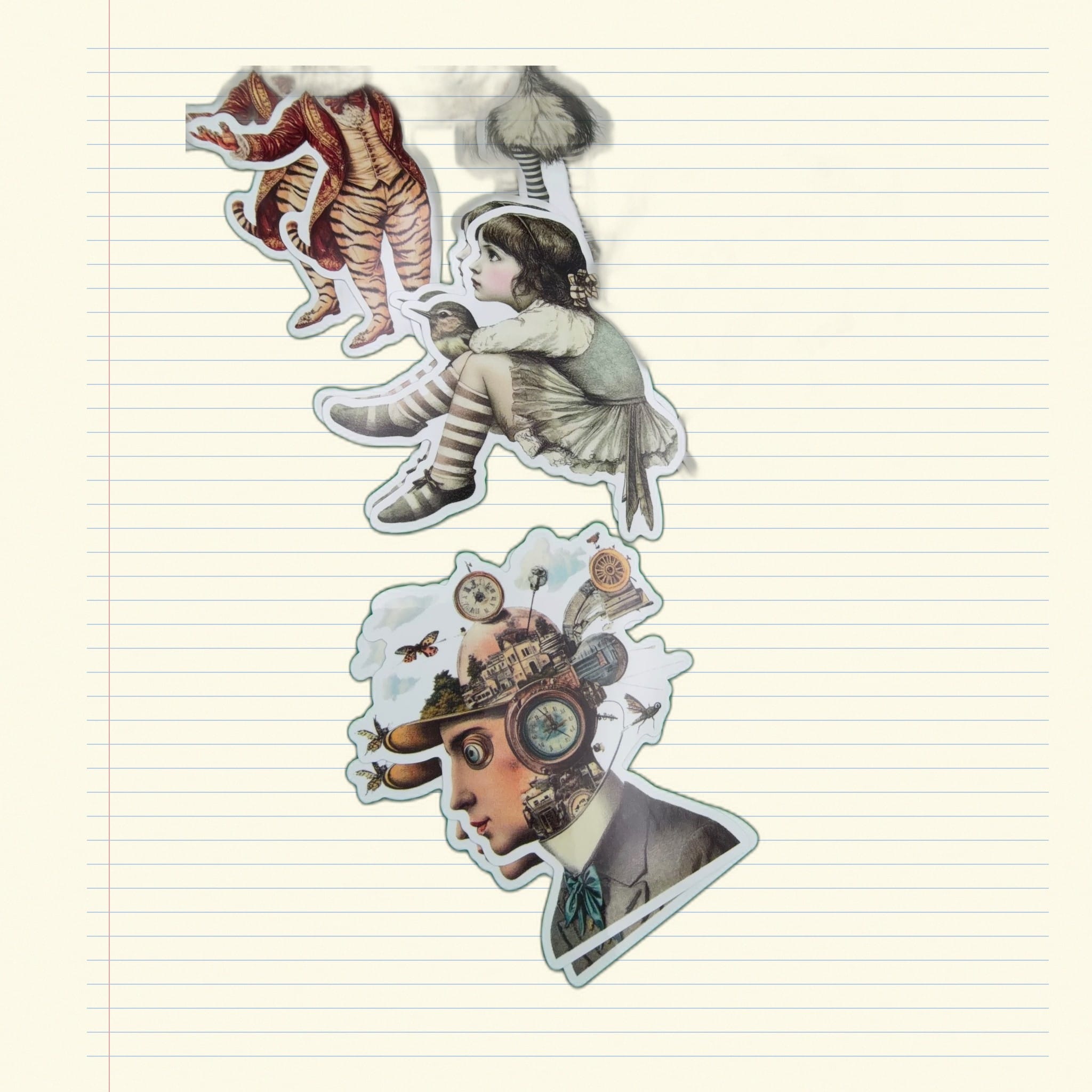 Collage Soup Cast of Characters – Sticky Bites