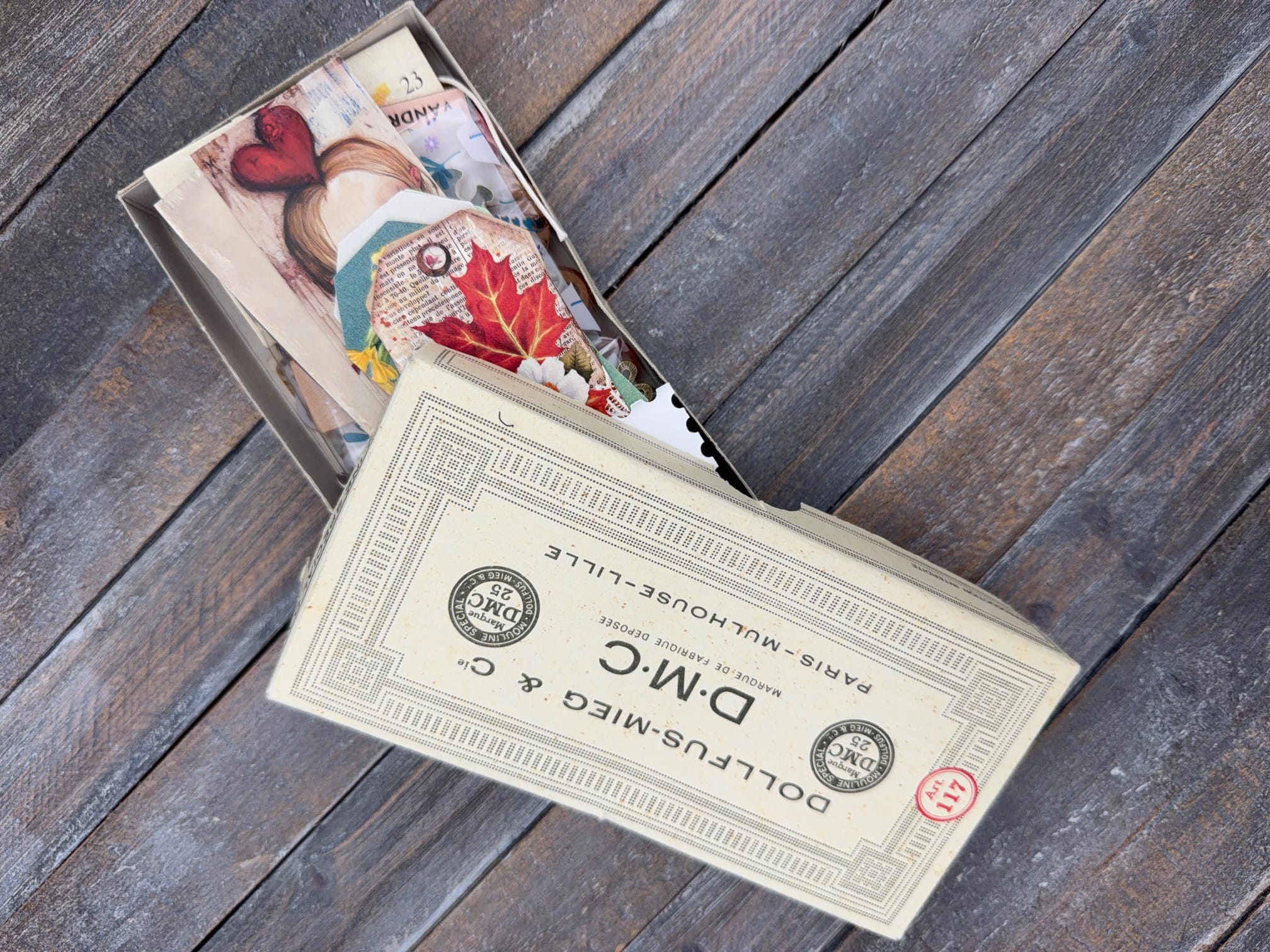 Collage Soup Curiosity Mixed Media Box Kit