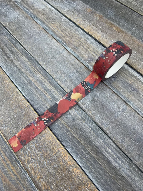 Collage Soup Ember Mosaic Washi Tape