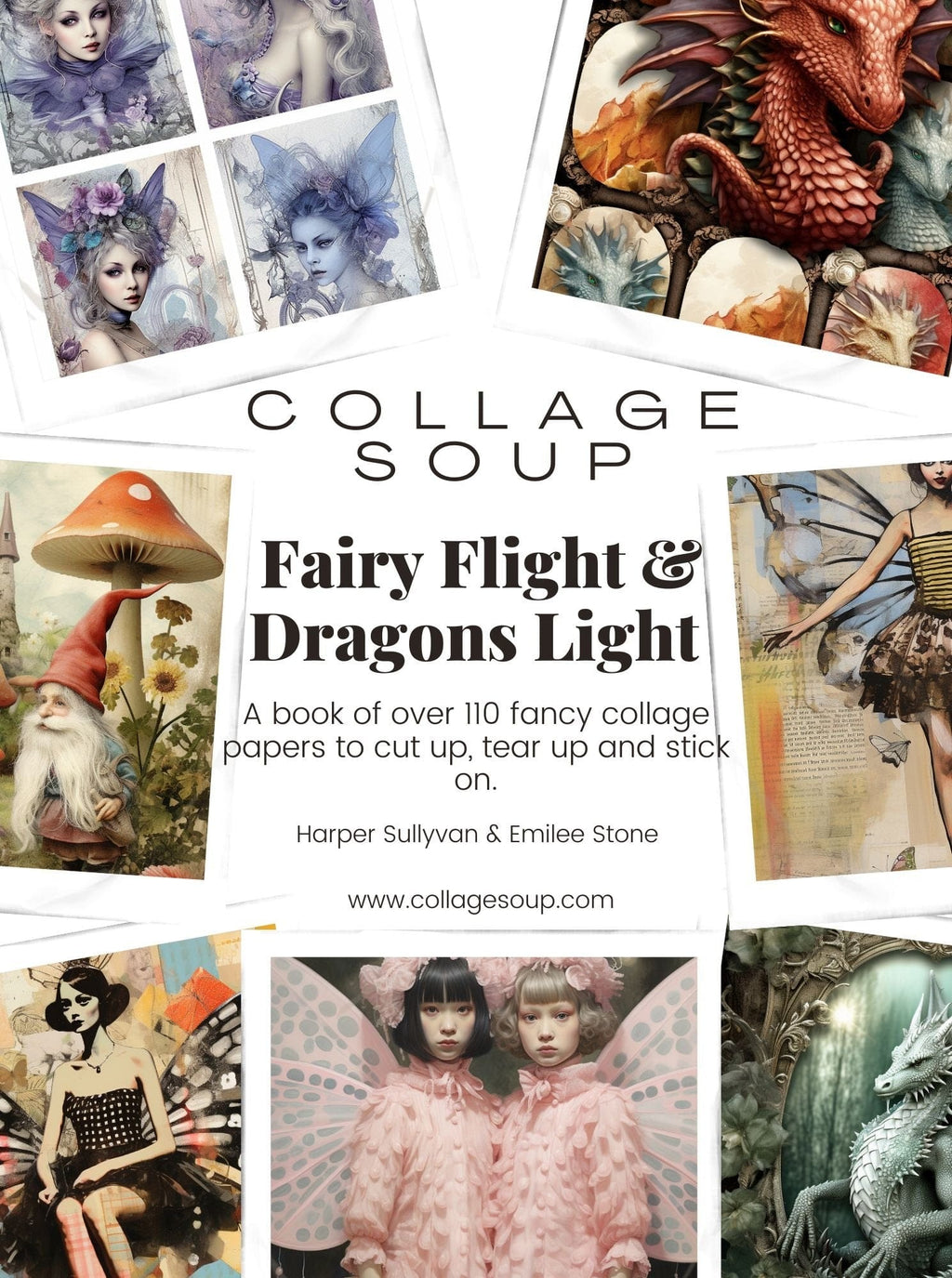 Collage Soup Fairy Flight & Dragons Light eBook
