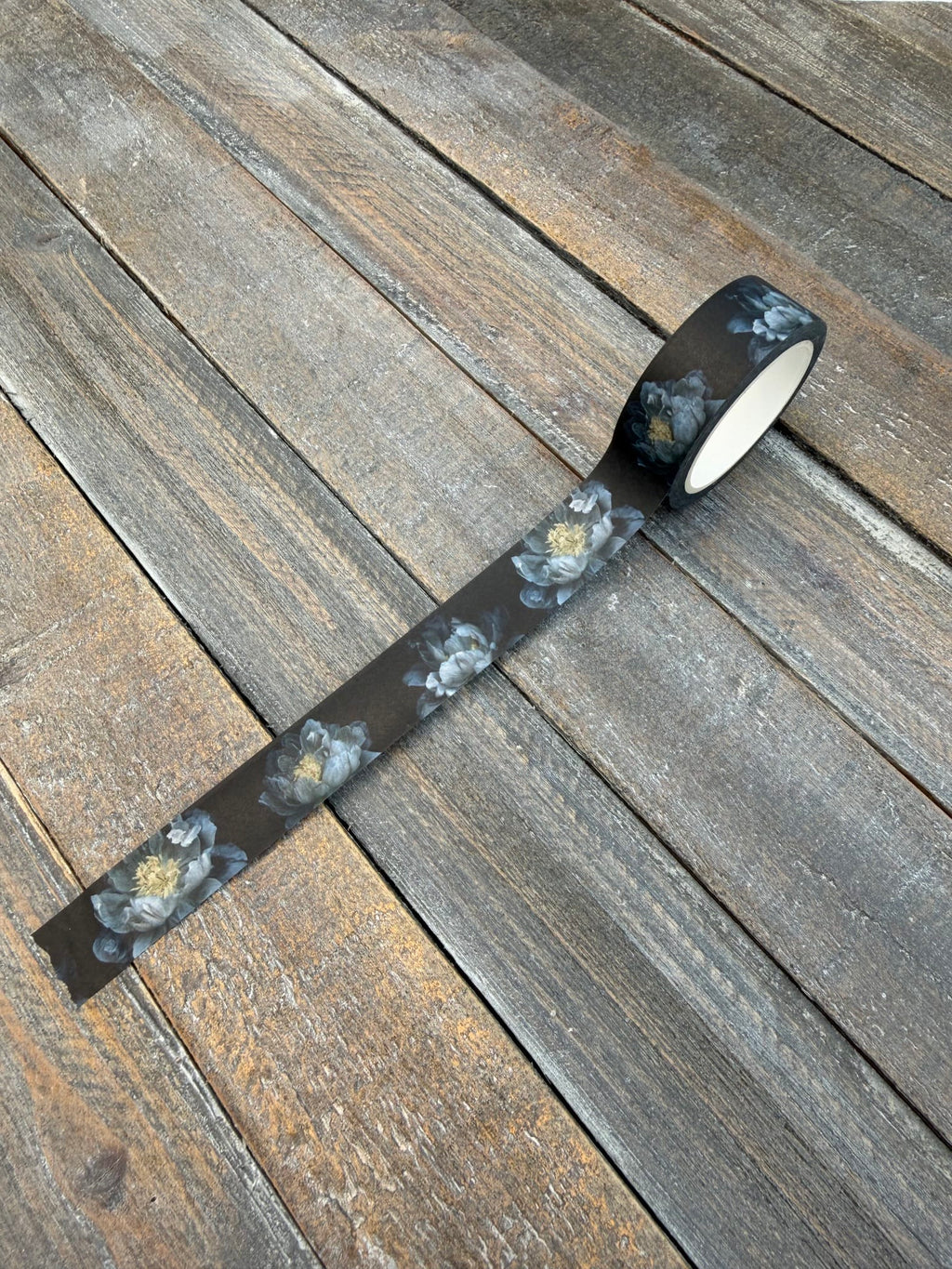Collage Soup Flowers After Dark Washi Tape