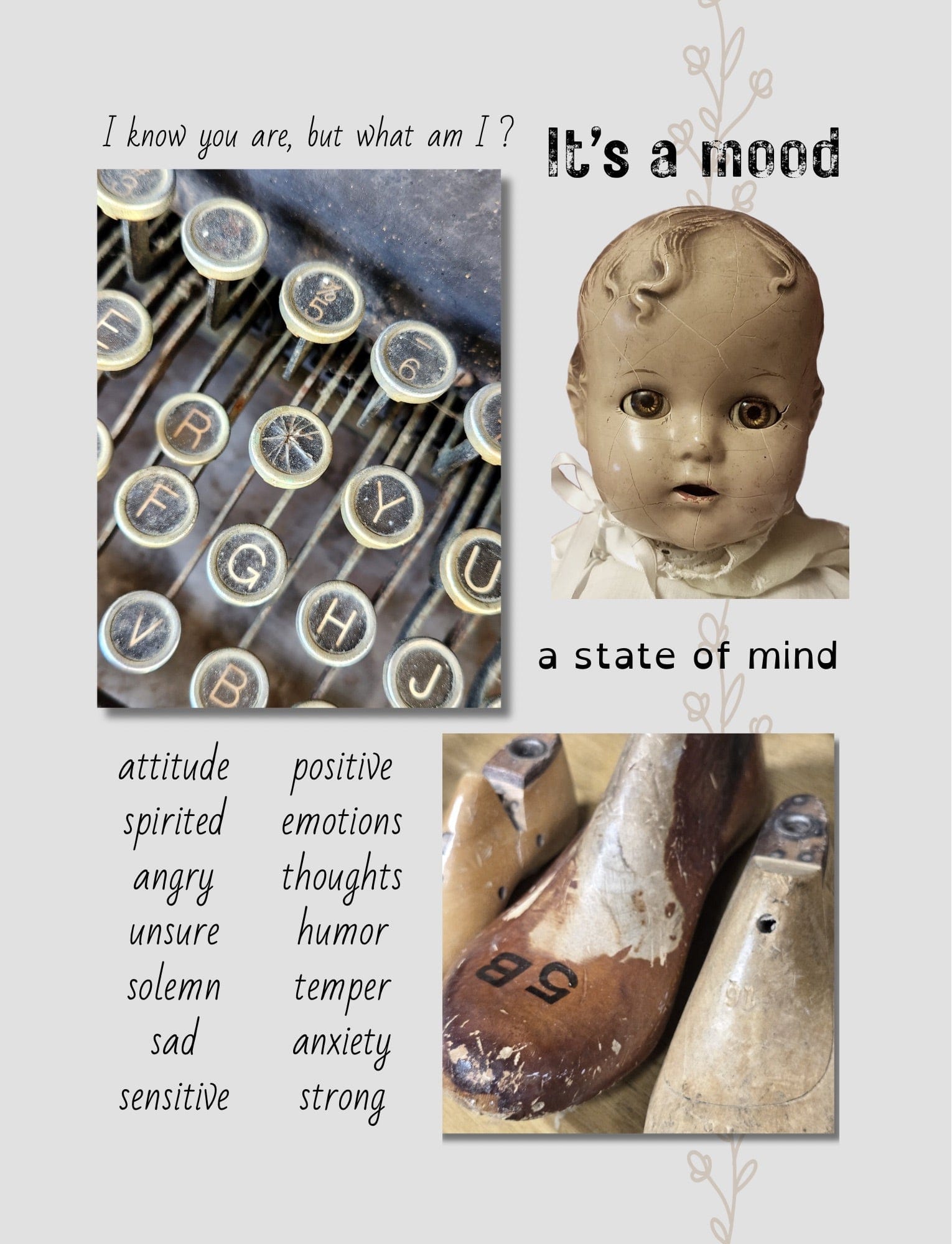 Collage Soup Found It! – eBook | 84 Pages of Vintage Collage Papers with Photography by Tina Schiefer