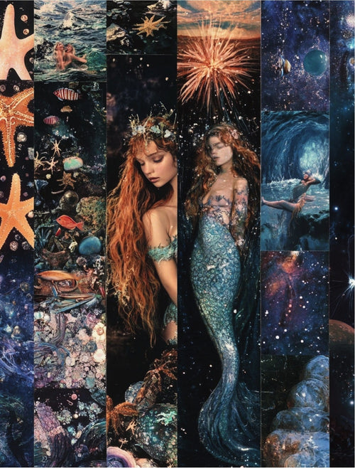 Collage Soup From The Deep