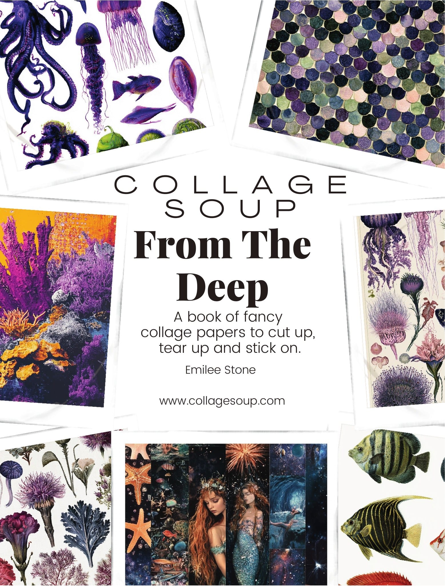 Collage Soup From The Deep