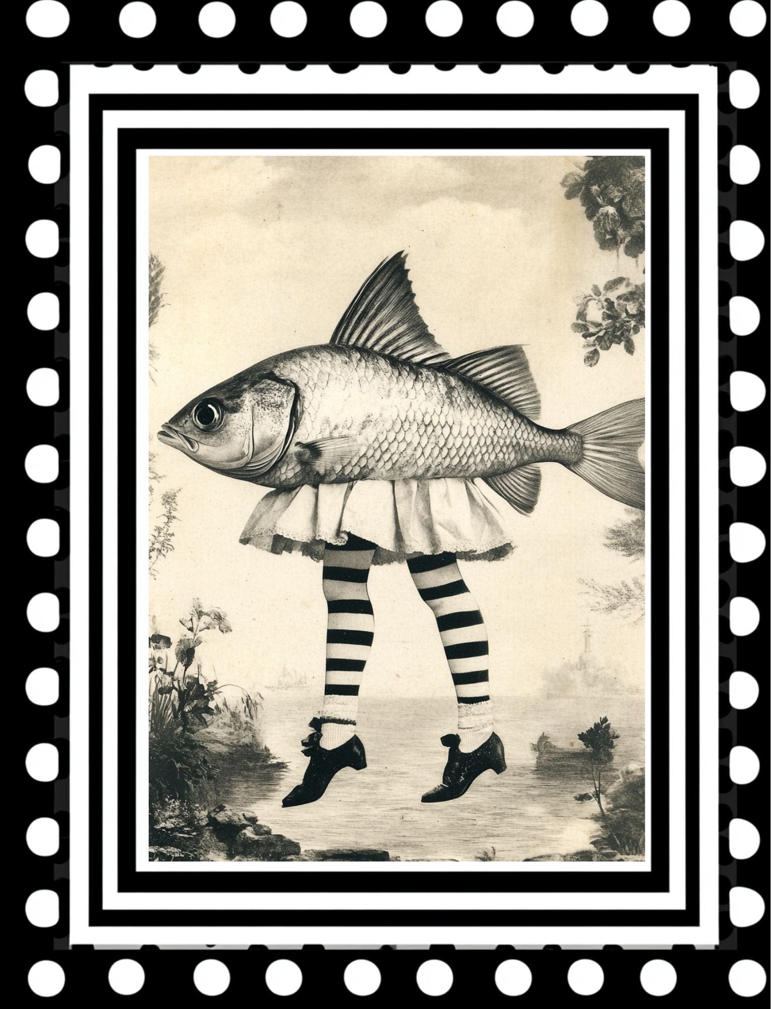 Collage Soup FUN-damentals: 60-Page Collage Paperback of Vintage & Quirky Designs