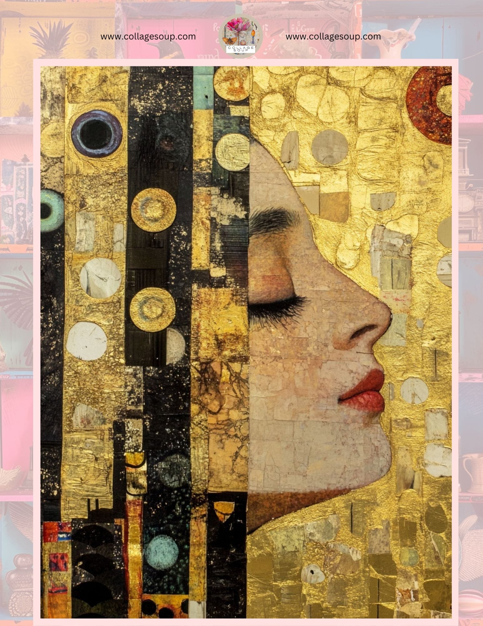 Collage Soup Gilded Muse Freebie Sampler