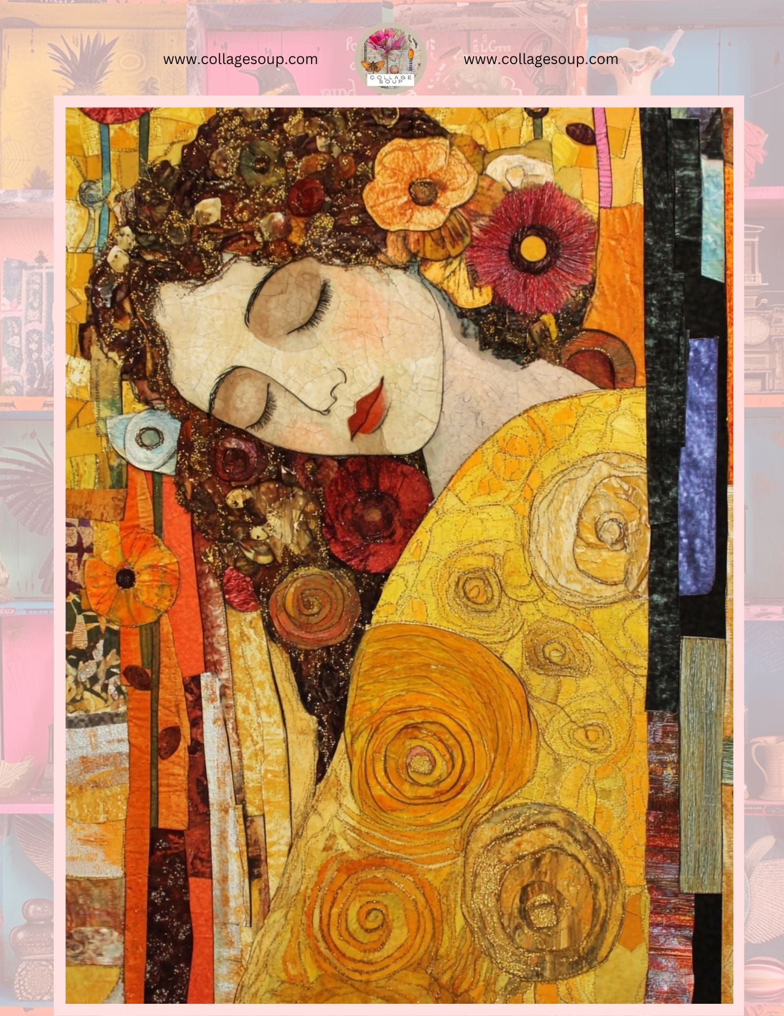 Collage Soup Gilded Muse Freebie Sampler