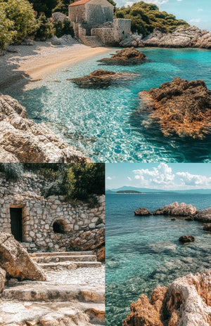 Collage Soup Global Adventures Scrap Pack | 50-Piece Vellum Paper Set for Mixed Media, Junk Journals & Scrapbooking