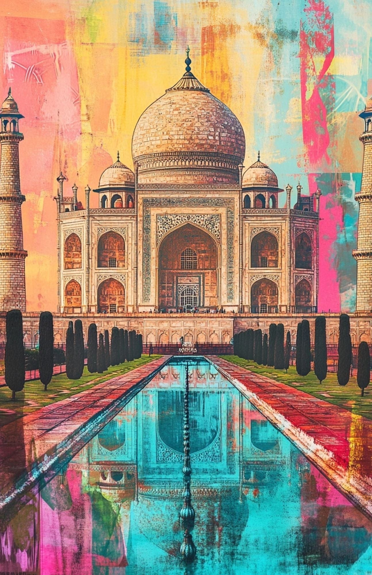 Collage Soup Global Adventures Scrap Pack | 50-Piece Vellum Paper Set for Mixed Media, Junk Journals & Scrapbooking