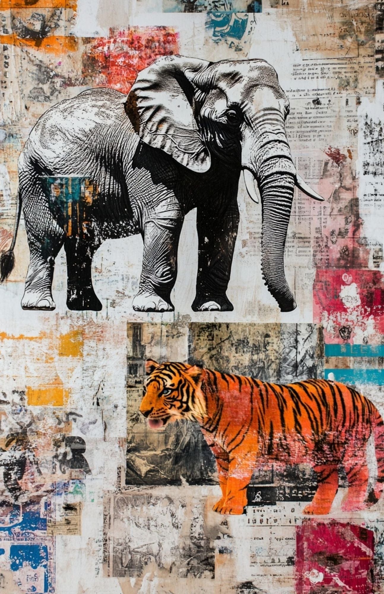 Collage Soup Global Adventures Scrap Pack | 50-Piece Vellum Paper Set for Mixed Media, Junk Journals & Scrapbooking