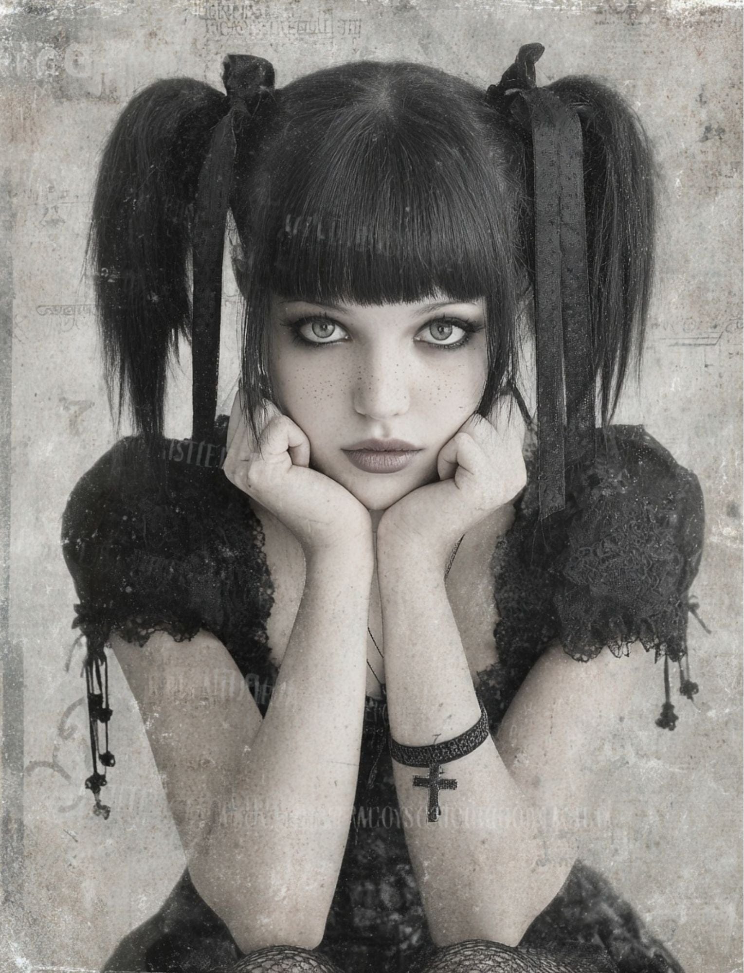 Collage Soup Hexy & I Know It (Paperback) Halloween & Goth Collage Book – 90+ Pages