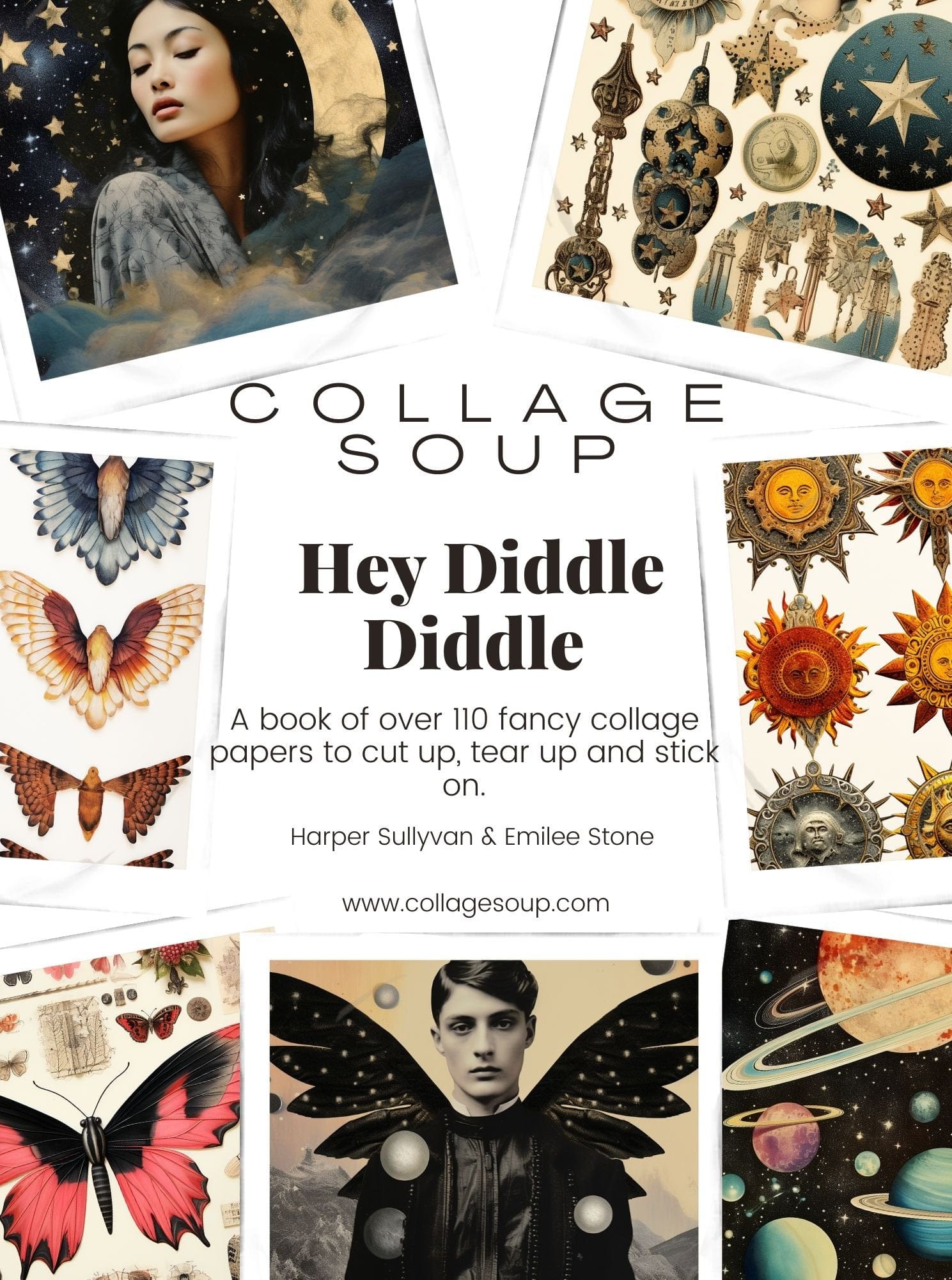 Collage Soup Hey Diddle Diddle eBook