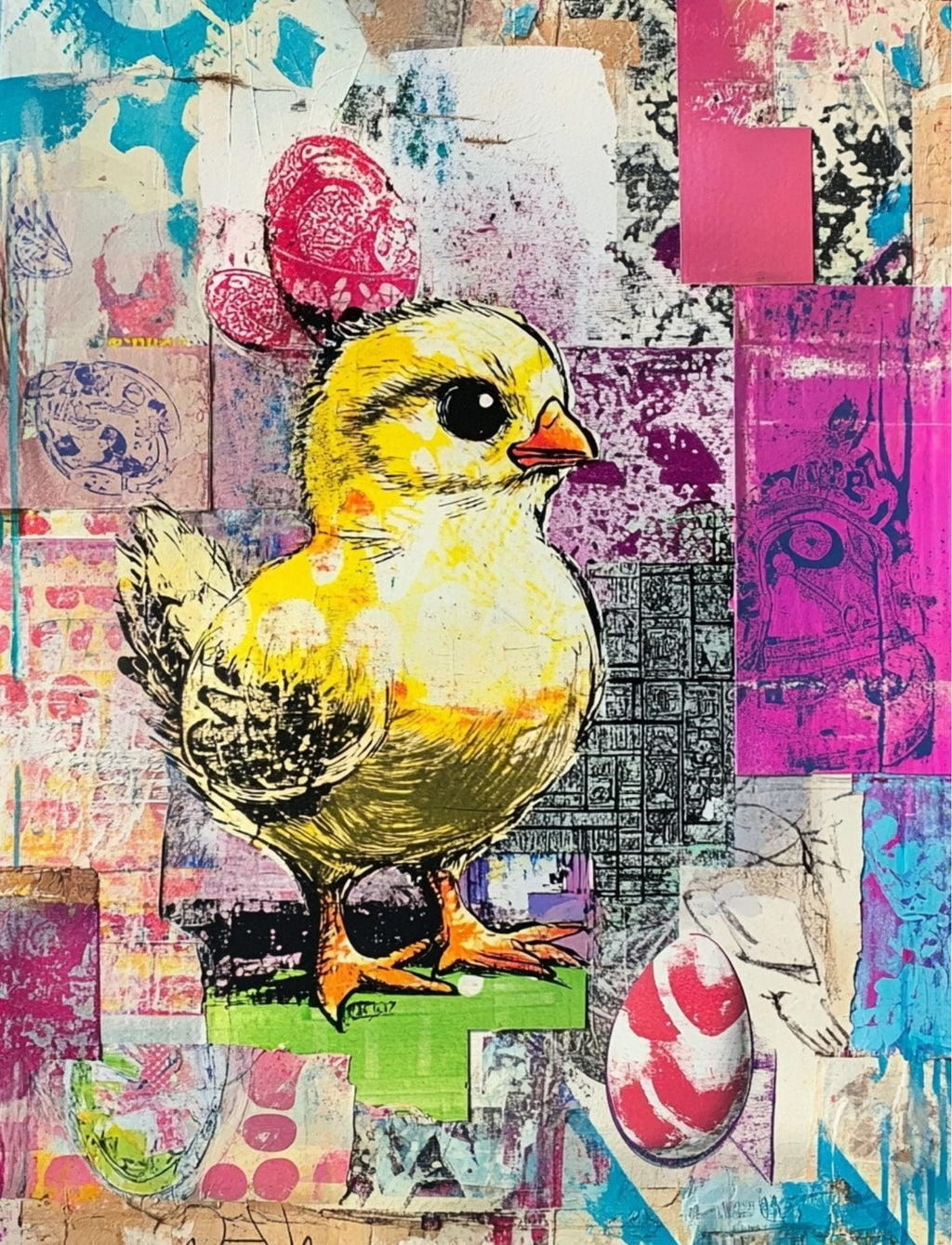 Collage Soup Hop To It Paperback