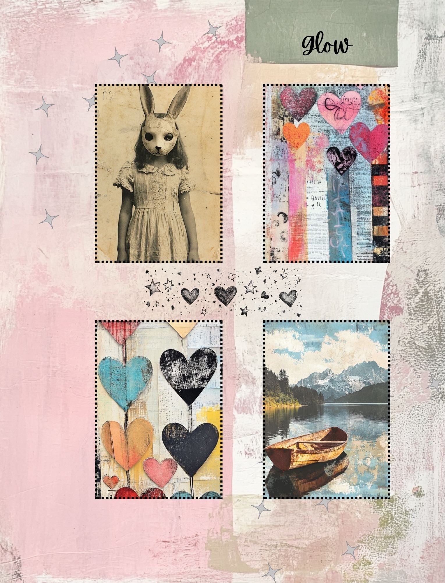Collage Soup I Need This In My Life (eBook) 108 Printable ATC Images for Collage