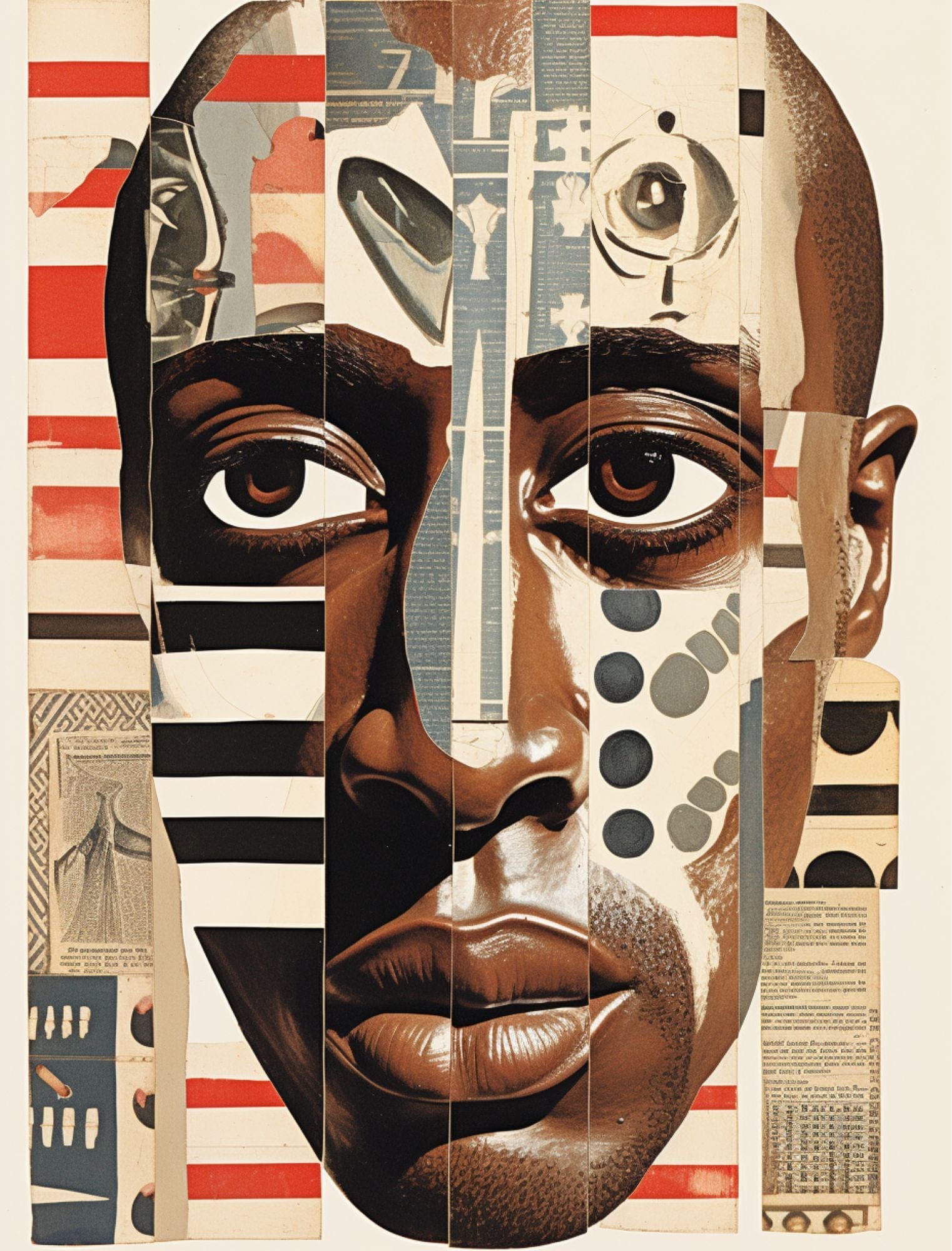 Collage Soup I Spy an Eye (eBook) A 139-Page Collage Collection of Faces and Eyes