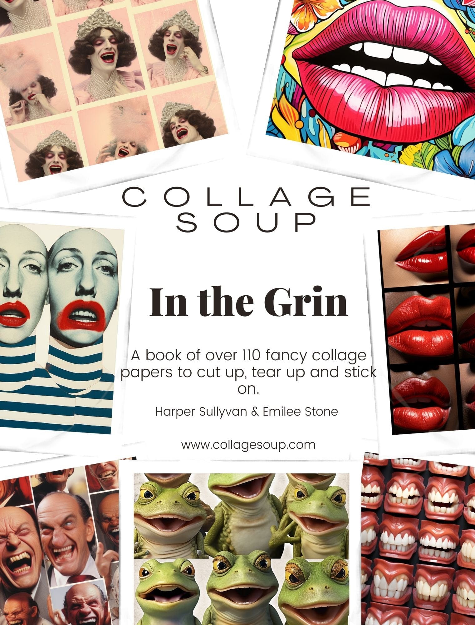 Collage Soup In The Grin eBook
