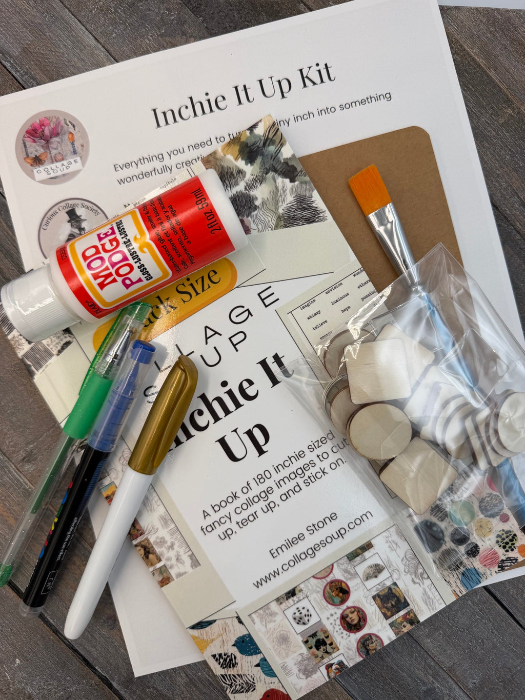 Collage Soup Inchie It Up! Creative Kit
