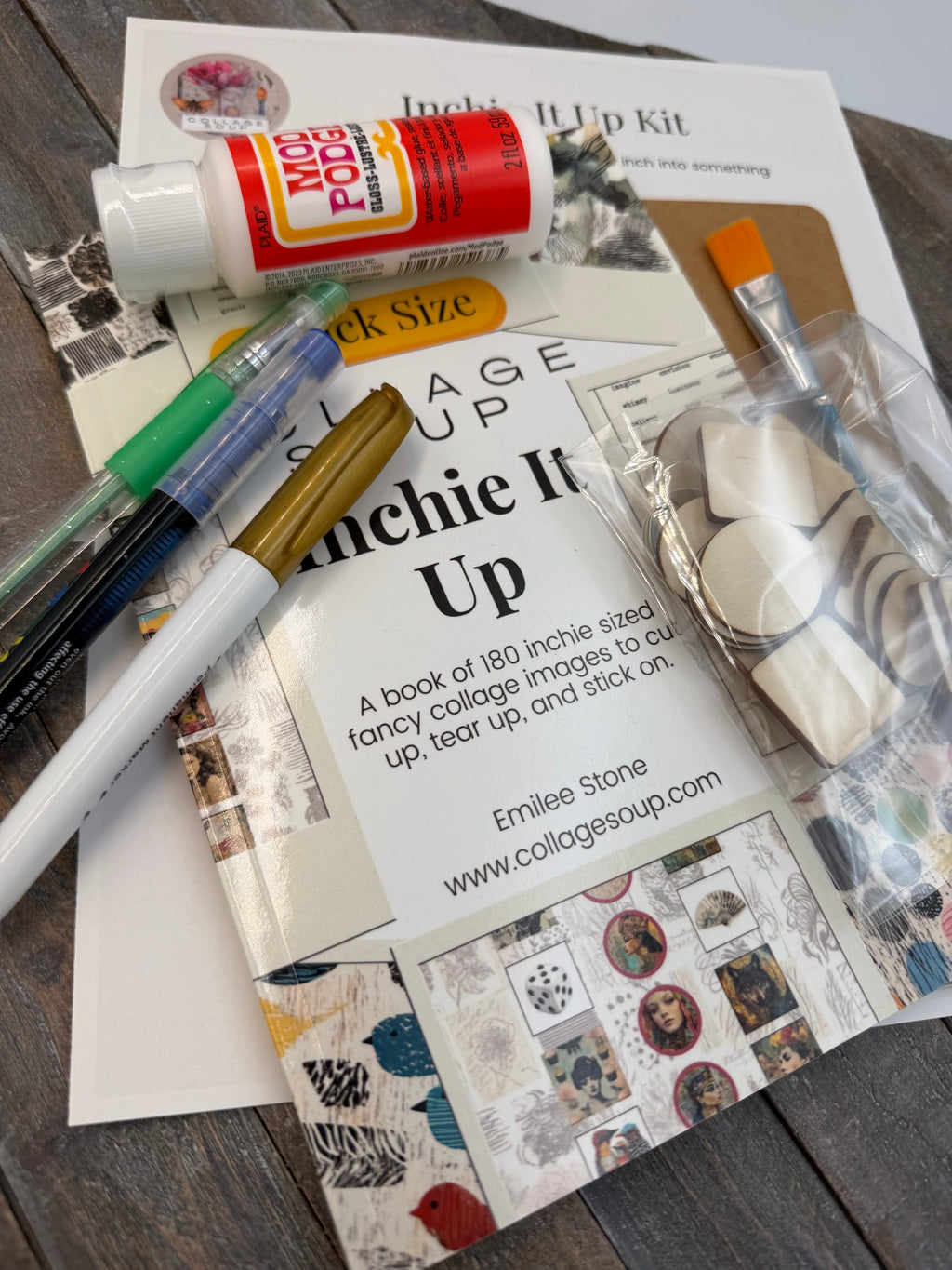 Collage Soup Inchie It Up! Creative Kit