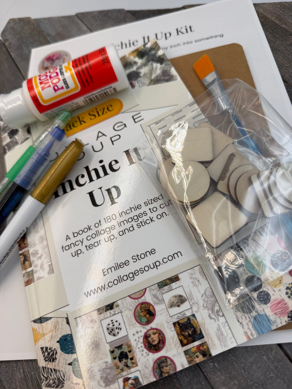 Collage Soup Inchie It Up! Creative Kit
