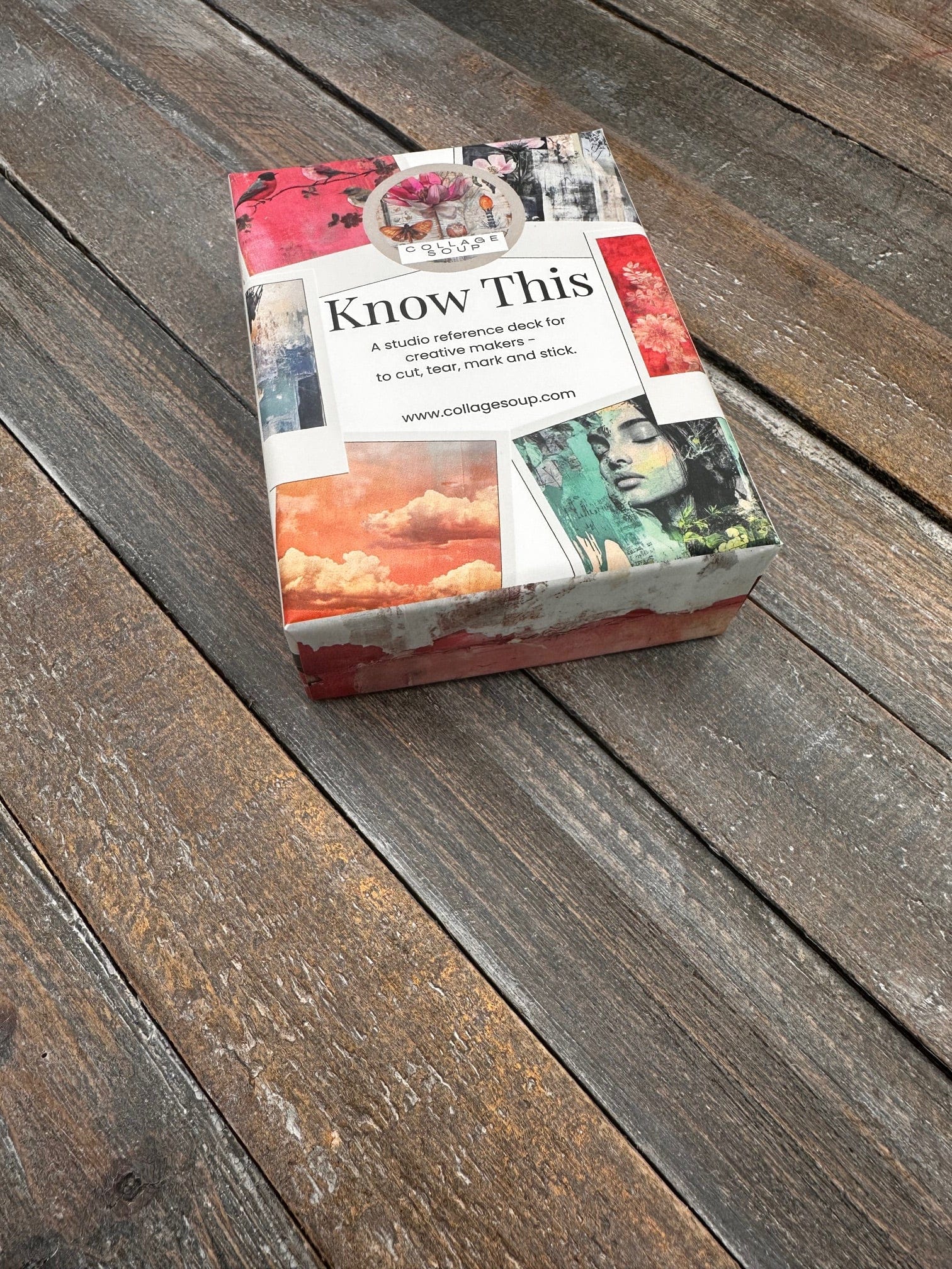 Collage Soup Know This | Art Studio Reference Deck
