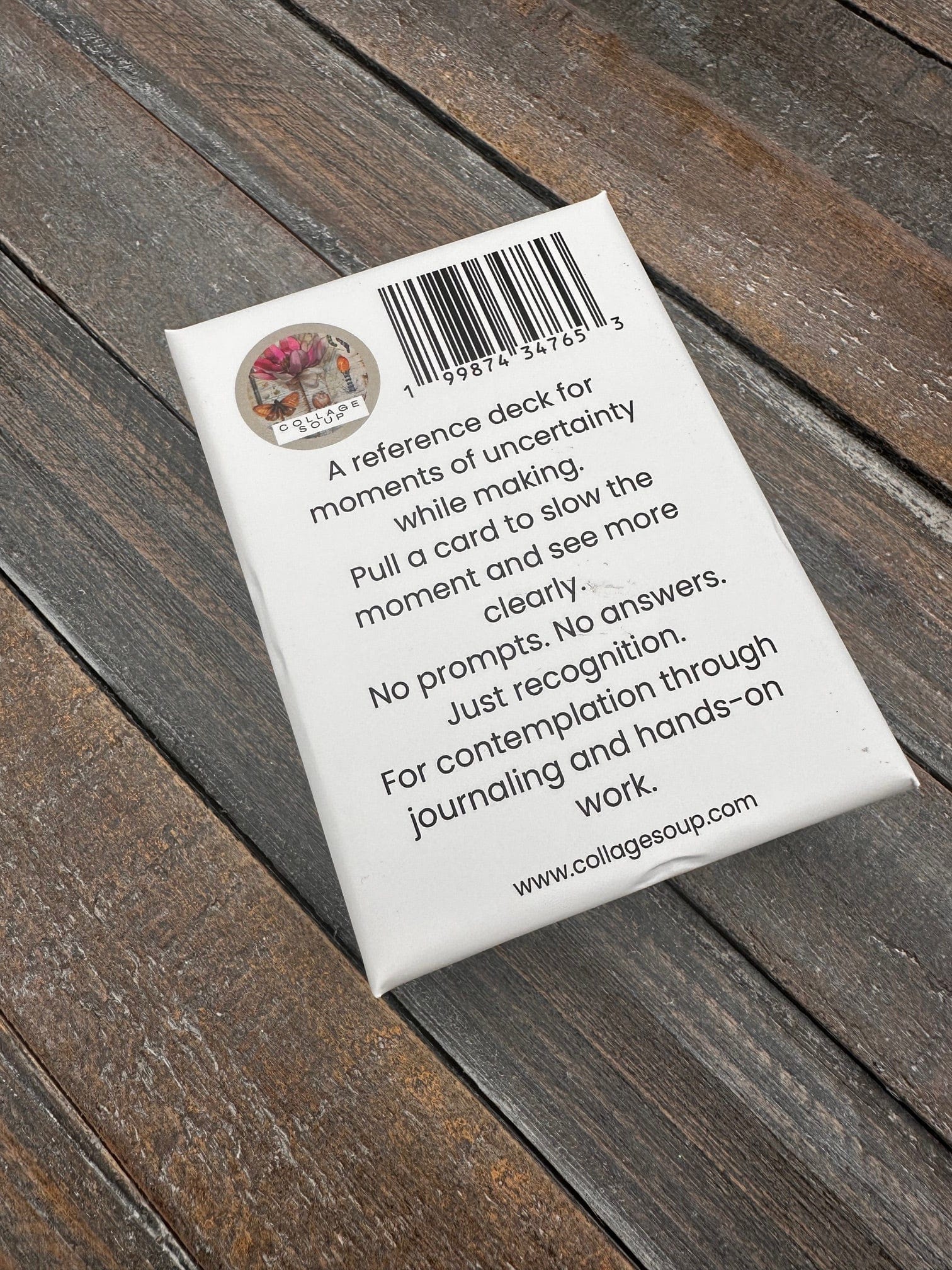 Collage Soup Know This | Art Studio Reference Deck
