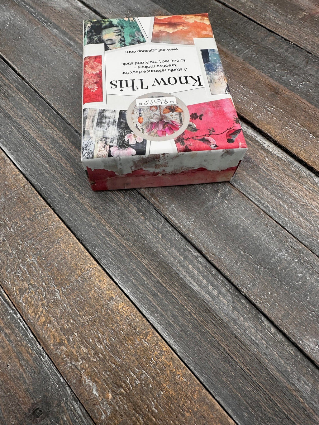 Collage Soup Know This | Art Studio Reference Deck