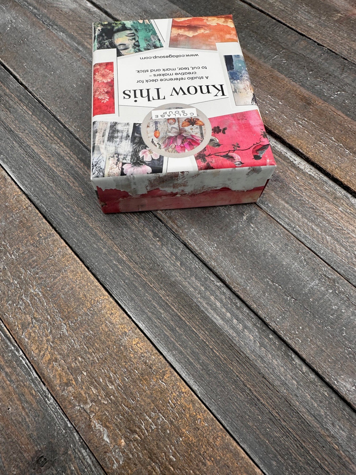 Collage Soup Know This | Art Studio Reference Deck