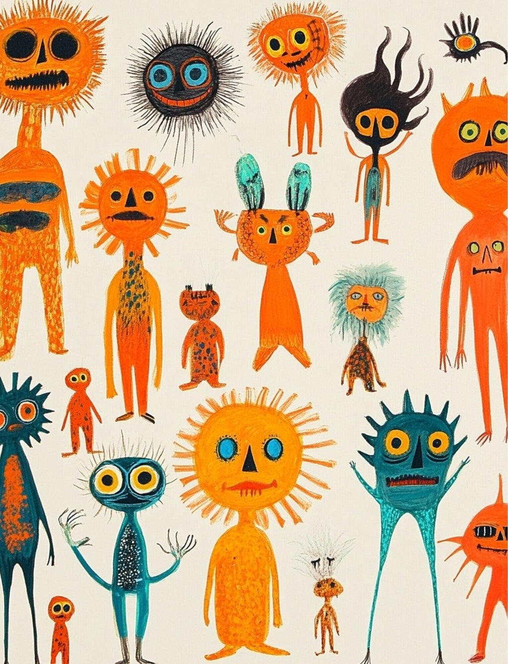 Collage Soup Lady Marmalade (eBook) – Orange-Themed Collage Art Collection – 72 Pages